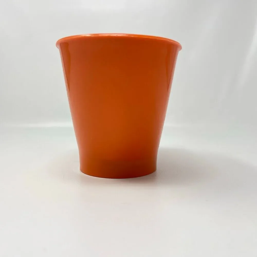 Rubbermaid Flour Sifter 3-Cup Orange Handle Built-In Screen Baking Tool Vintage